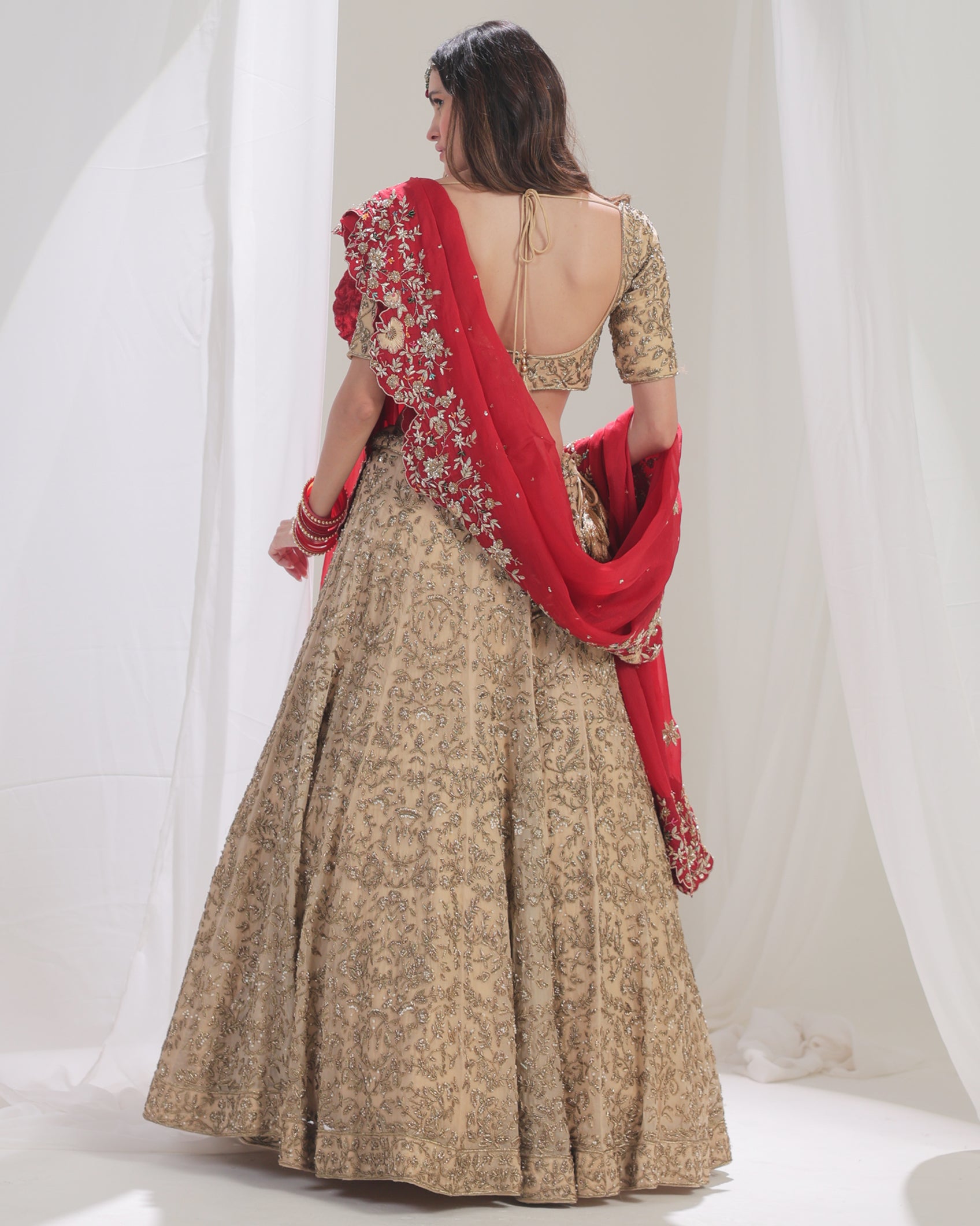 The Golden Hour Zardoz Lehenga