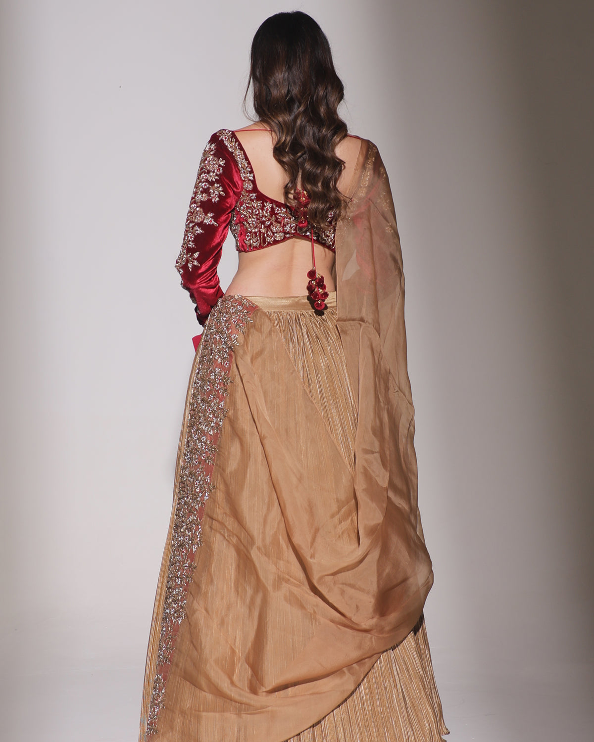 The Golden Reign Lehenga
