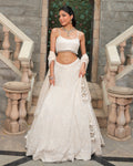 Vanilla Moon Anchor Pearl Lehenga