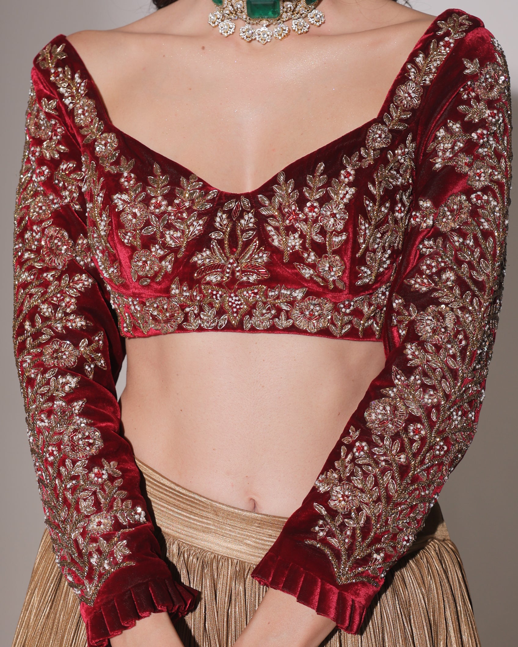 The Golden Reign Lehenga